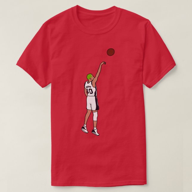 The one handed free throw T-Shirt (Design Front)