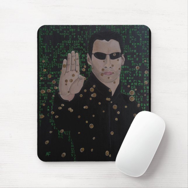 The One Painting by Alfred Fox Mouse Pad (With Mouse)