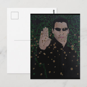 The One Painting by Alfred Fox Postcard