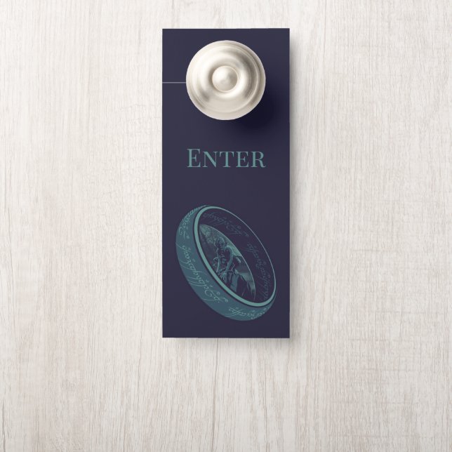 THE ONE RING™ GOLLUM™ Graphic Door Hanger (On Knob)