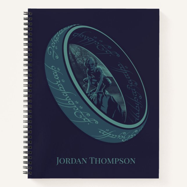 THE ONE RING™ GOLLUM™ Graphic Notebook (Front)
