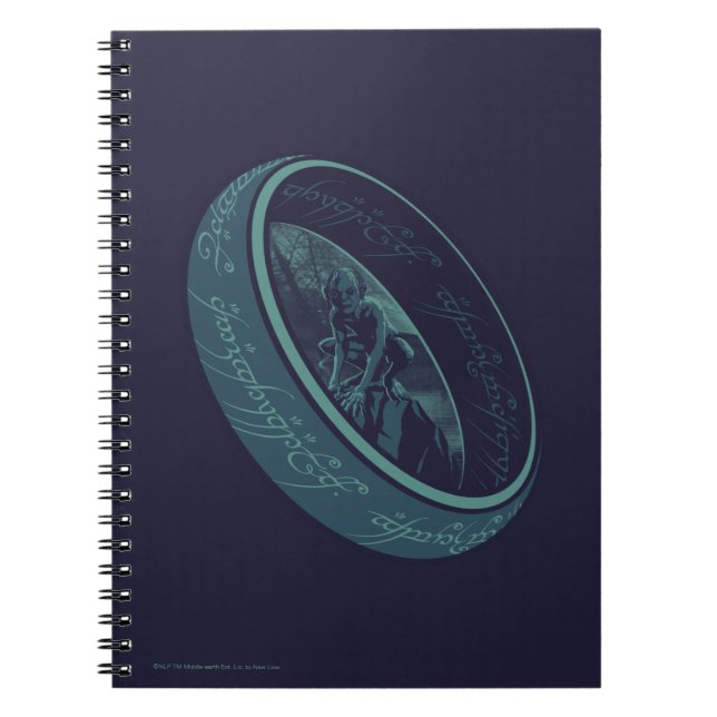 THE ONE RING™ GOLLUM™ Graphic Notebook (Front)