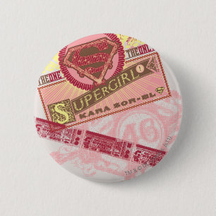 The One The Only Supergirl 6 Cm Round Badge