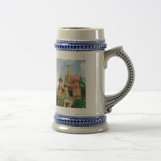 The Onion Domes of Russia Beer Stein (Right)