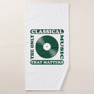 The Only Classical Music Bath Towel