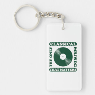The Only Classical Music Key Ring