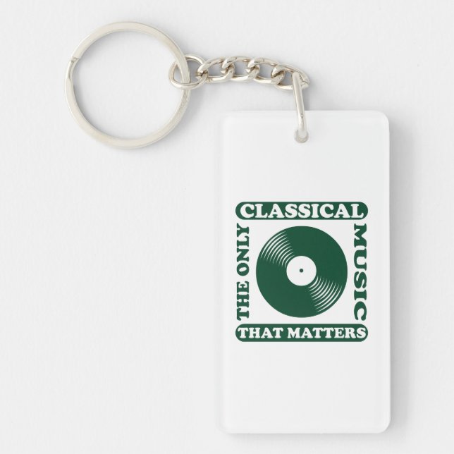 The Only Classical Music Key Ring (Front)