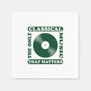 The Only Classical Music Napkin