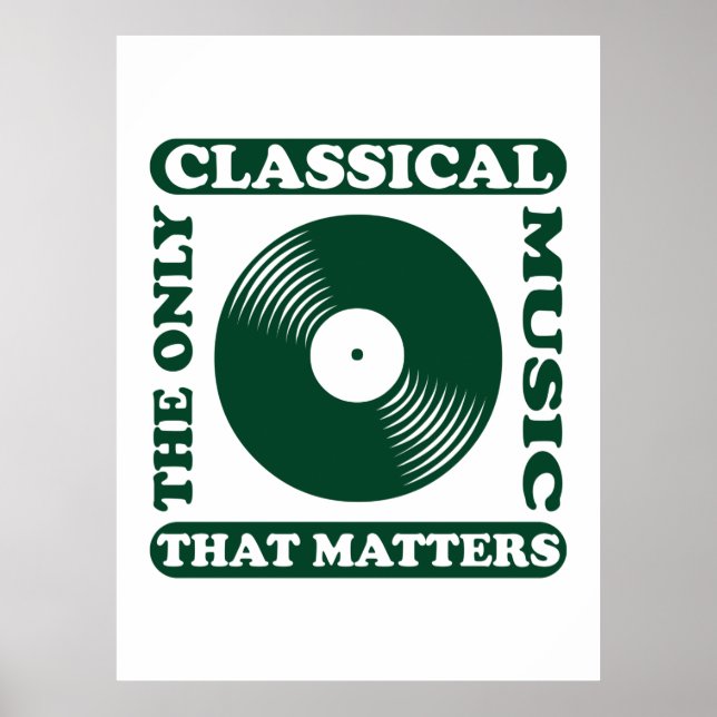 The Only Classical Music Poster (Front)