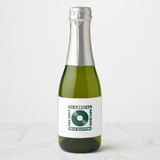 The Only Classical Music Sparkling Wine Label