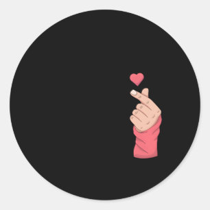 The Only Drama I Want Is Korean With English Subti Classic Round Sticker