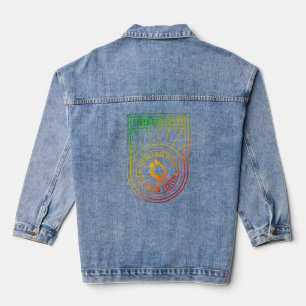 The Only Good System is a Sound System Reggae Denim Jacket