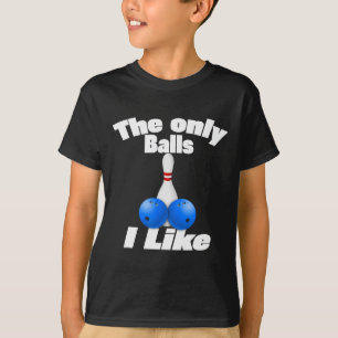 The Only I Like Gay Lesbian Matching Team Bowling  T-Shirt