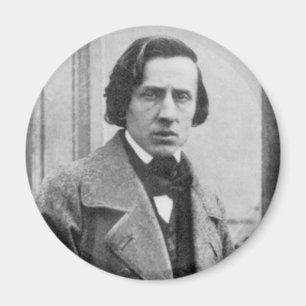 The Only Known Photograph of Frederic Chopin Magnet