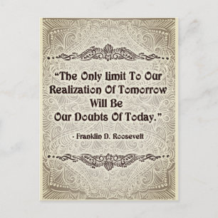 The Only Limit - Positive Quote´s Postcard