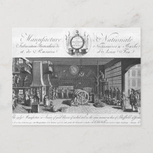 The only manufacture in France of good razors Postcard