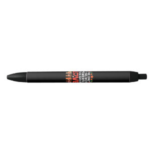 The Only Thing More Powerful Than Hate is Love Quo Black Ink Pen