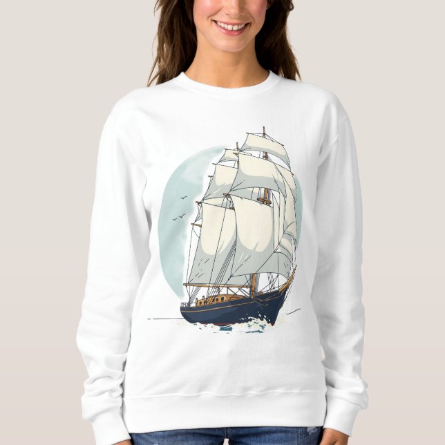 The Open Sea Sweatshirt (Front)