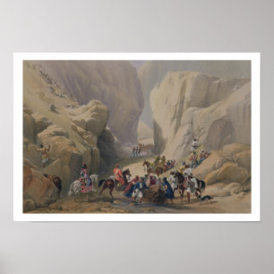 The Opening into the Narrow Pass Above the Siri Bo Poster