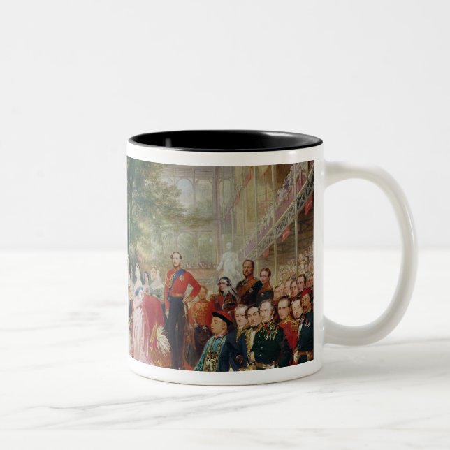 The Opening of the Great Exhibition, 1851-52 Two-Tone Coffee Mug (Right)
