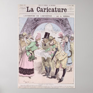 The Opening of the Universal Exhibition Poster
