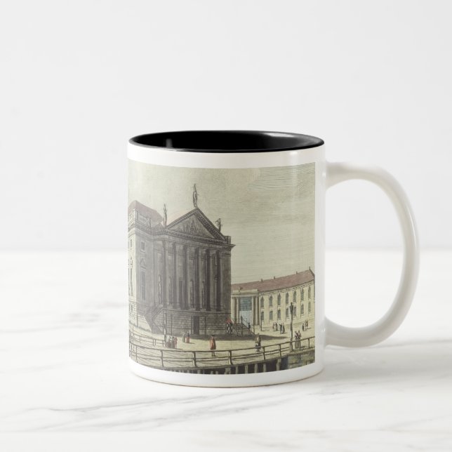 The Opera House, Berlin Two-Tone Coffee Mug (Right)