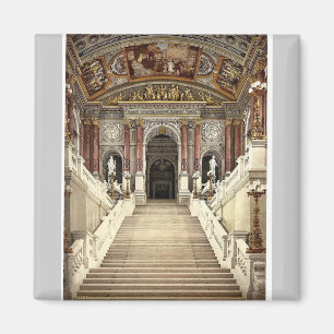 The Opera House, interior, Vienna, Austro-Hungary Magnet