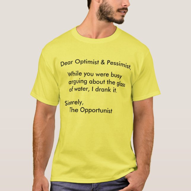 The Opportunist T-Shirt (Front)