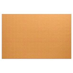 The Orange 70's year styling circle Fabric