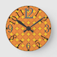 The Orange 70's year styling circle