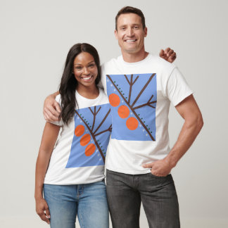 The Orange Blossom Tree Abstract T-Shirt