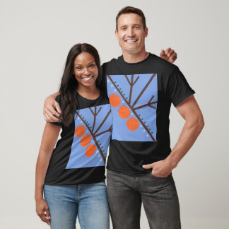 The Orange Blossom Tree Abstract T-Shirt