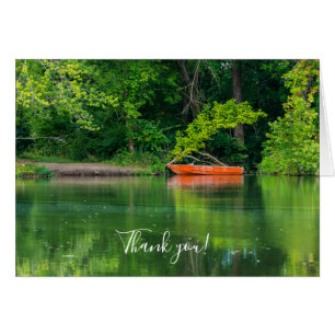 The Orange Boat Thank You Card