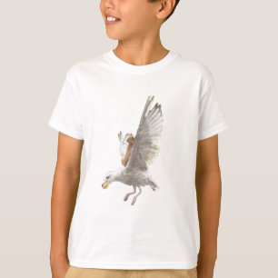 The Orange Cat and The Seagull T-Shirt
