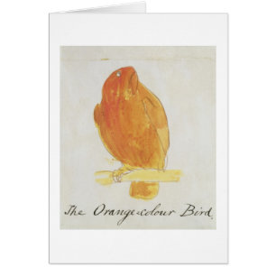 The Orange Colour Bird, from 'Sixteen Drawings of