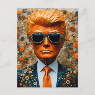 The Orange Man Postcard
