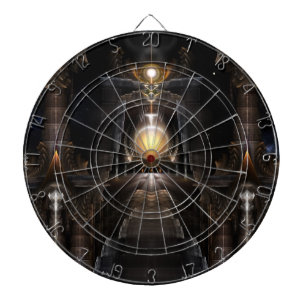 The Orb Of Acrellis Fractal Art Dart Board
