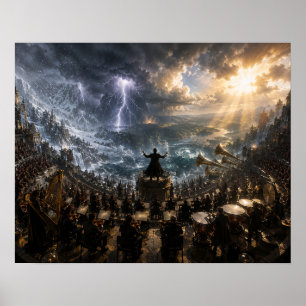 The Orchestra That Controls the Weather Poster