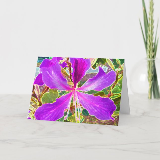 The Orchid Tree Holiday Card (Front)