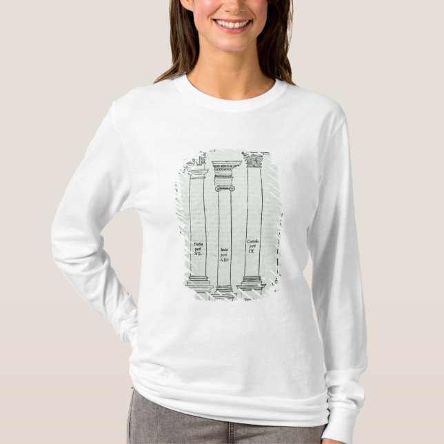 The Orders of Architecture T-Shirt (Front)