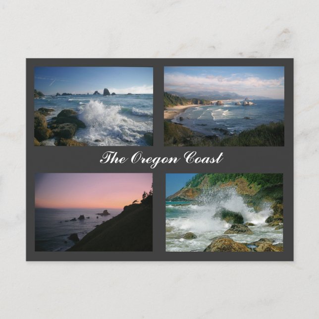 The Oregon Coast postcard (Front)