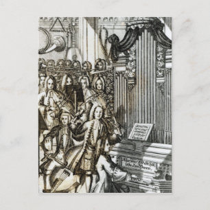 The Organ Recital Postcard