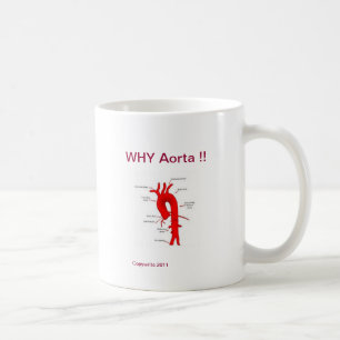 The Orginal The only WHY Aorta !! Coffee Mug