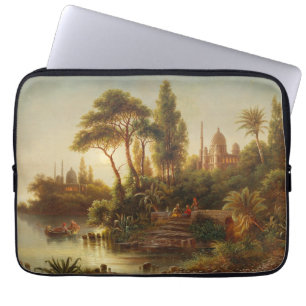 The Orient in the Evening Light – Albert Rieger Laptop Sleeve