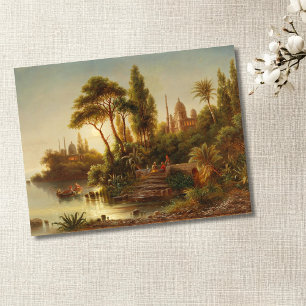 The Orient in the Evening Light – Albert Rieger Postcard