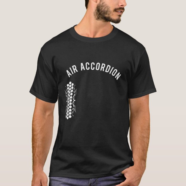The Original Air Accordion Design T-Shirt (Front)
