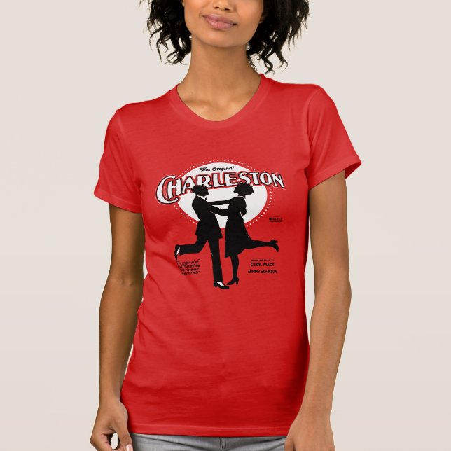 The Original Charleston Dance Sheet Music 1923 T-Shirt (Front)