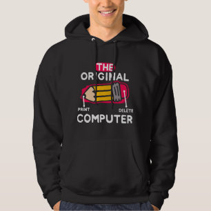 The Original Computer PC Nerd Tech Humor IT Techno Hoodie