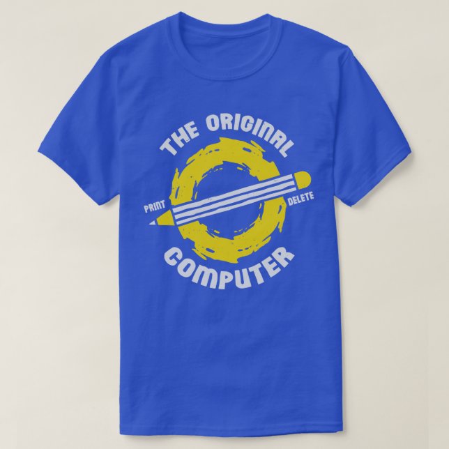 The Original Computer Tech Support Gift  T-Shirt (Design Front)