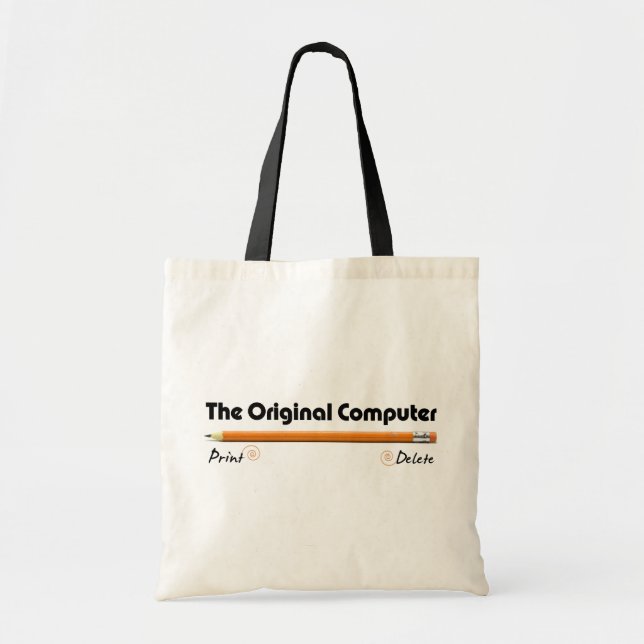 The Original Computer Tote Bag (Front)